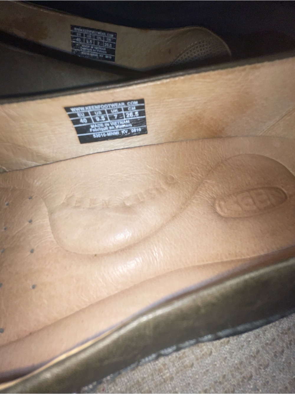 Keen Women's Olive Brown Slip-On Loafers - Picture 6 of 6